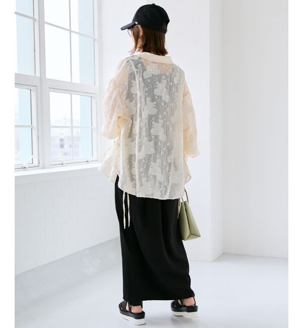 MAJESTICLEGON「ウエストフィットスリットスカート」|スカート|