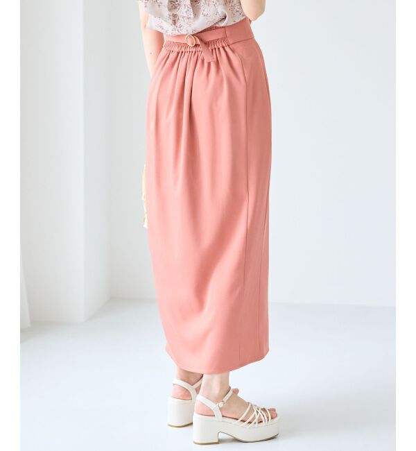 MAJESTICLEGON「ウエストフィットスリットスカート」|スカート|