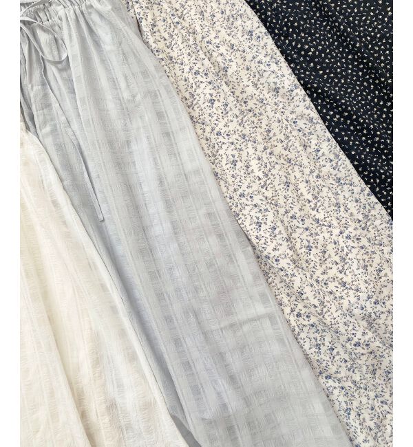 MAJESTICLEGON「フリルショルダーレースアップワンピ」|ワンピース|