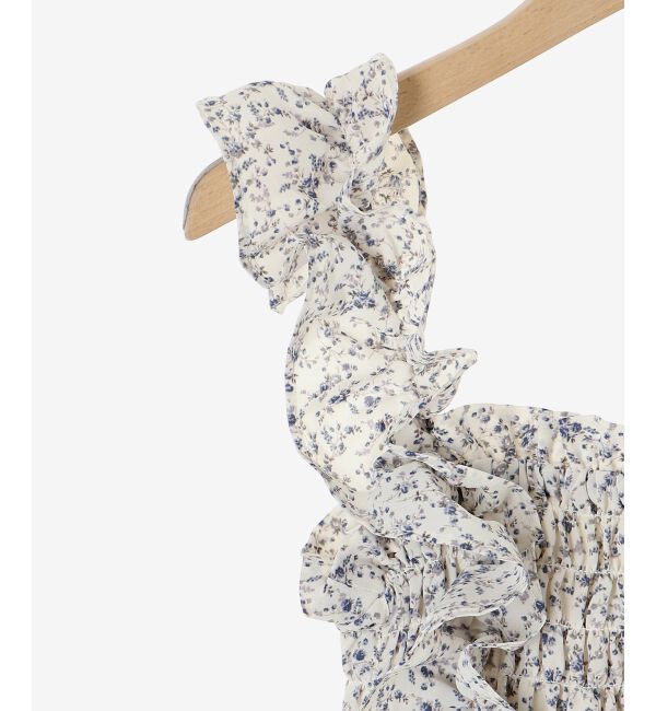 MAJESTICLEGON「フリルショルダーレースアップワンピ」|ワンピース|