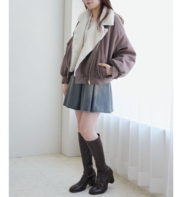 MAJESTICLEGON「ふわふわボリュームライダース」|その他|