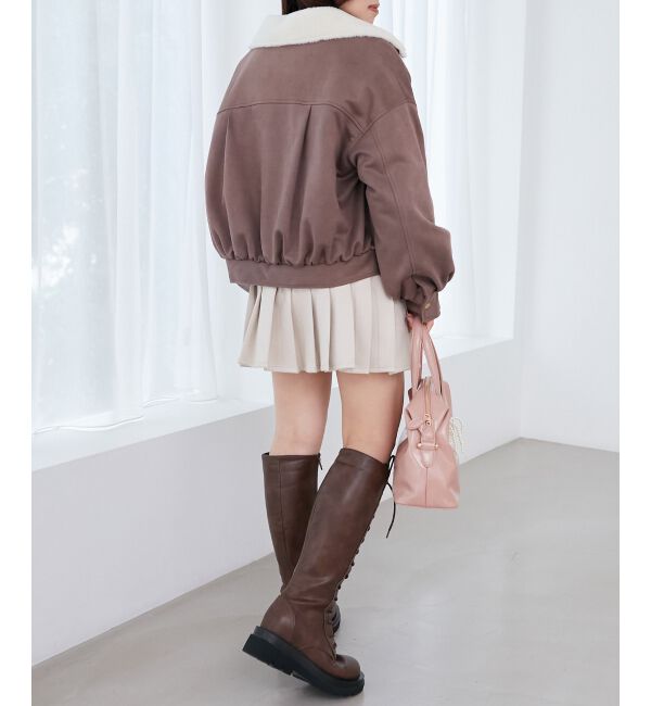 MAJESTICLEGON「ふわふわボリュームライダース」|その他|