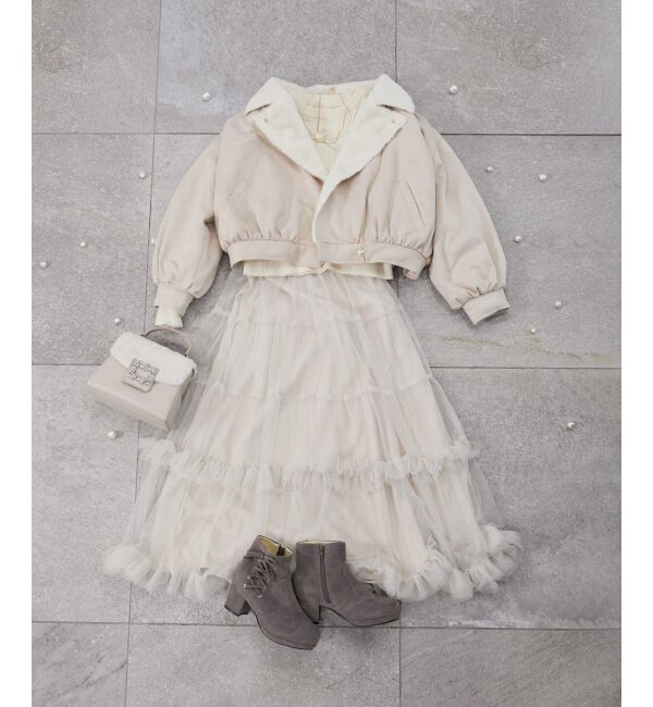 MAJESTICLEGON「ふわふわボリュームライダース」|その他|