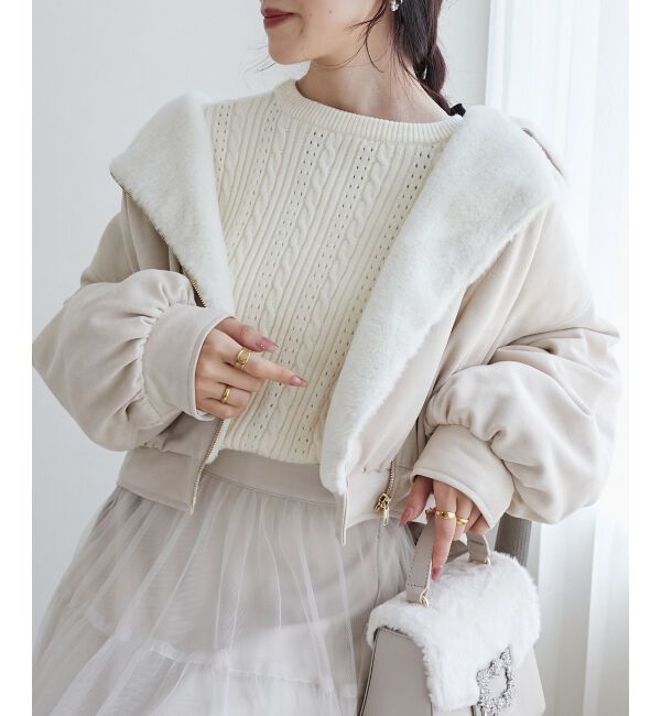 MAJESTICLEGON「ふわふわボリュームライダース」|その他|