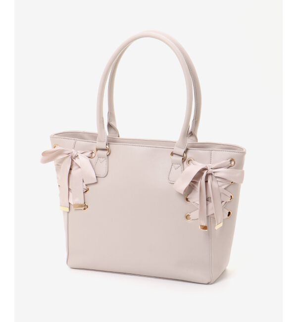 MAJESTICLEGON「サイドレースアップトート」|トートバッグ|