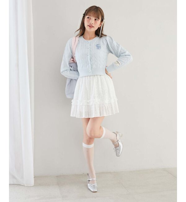  「SWIMMERコラボ ケーブルカーデ」|カーディガン|