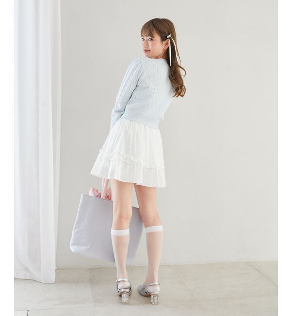  「SWIMMERコラボ ケーブルカーデ」|カーディガン|