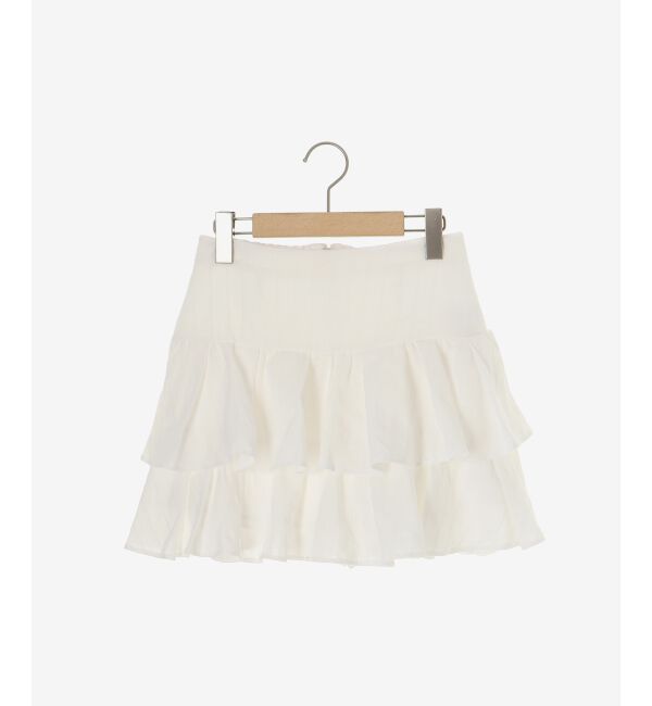  「アソートティアードミニスカパン」|スカート|
