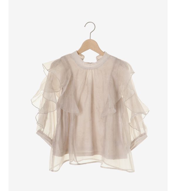  「エアリーフリルブラウス」|シャツ・ブラウス|