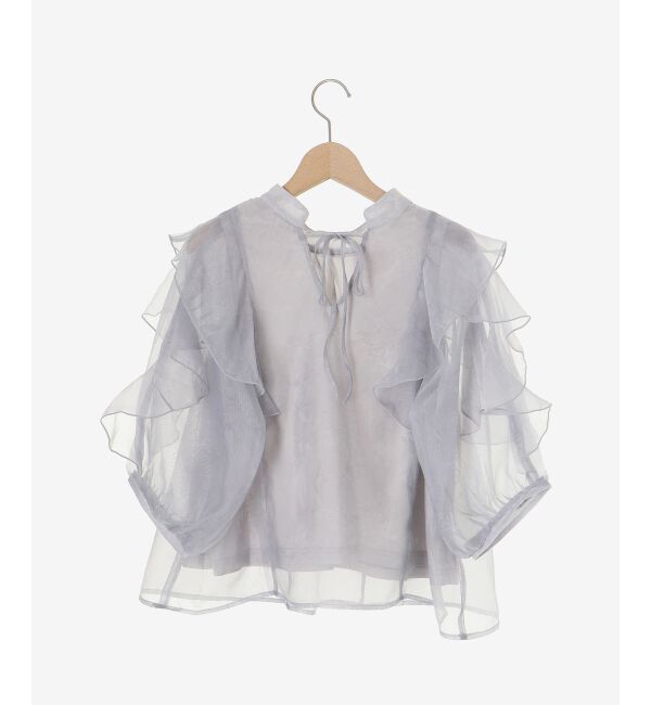  「エアリーフリルブラウス」|シャツ・ブラウス|