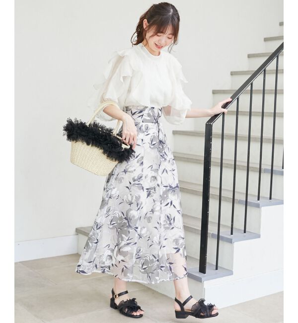  「エアリーフリルブラウス」|シャツ・ブラウス|