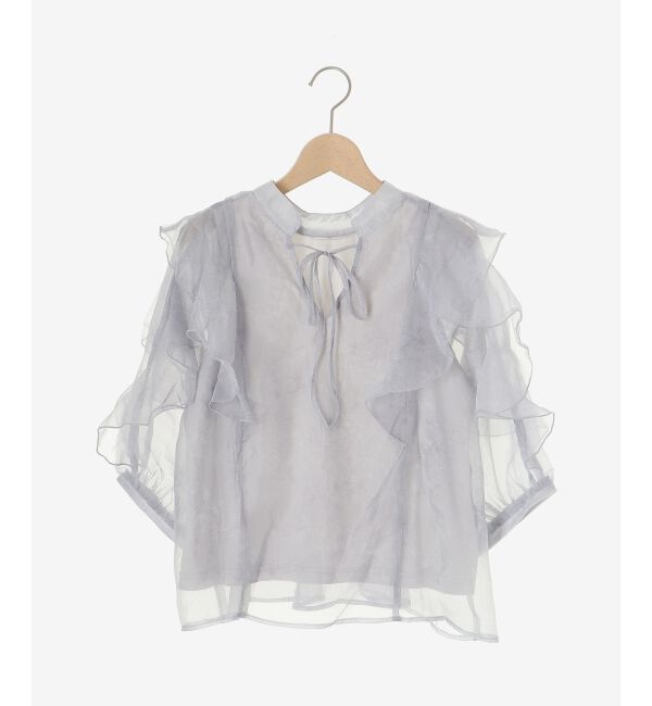  「エアリーフリルブラウス」|シャツ・ブラウス|