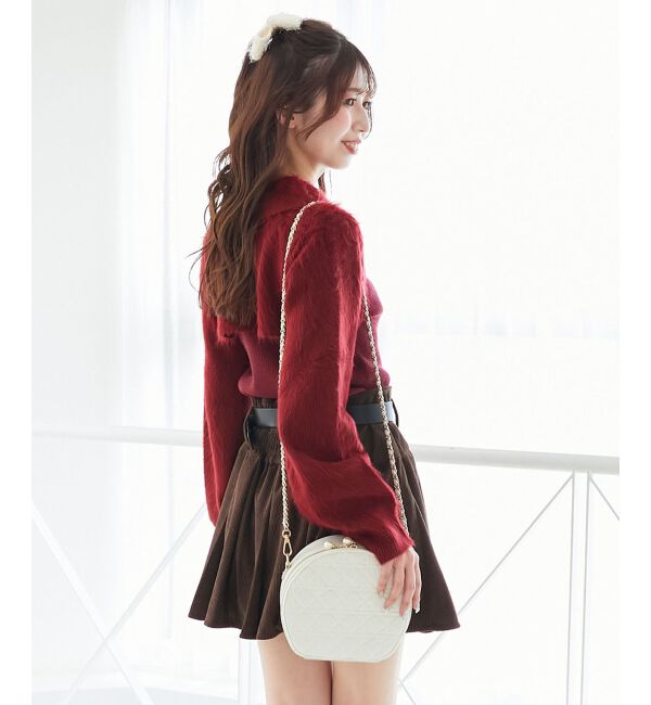  「レディサークルバッグ」|ショルダー・メッセンジャー|アイボリー