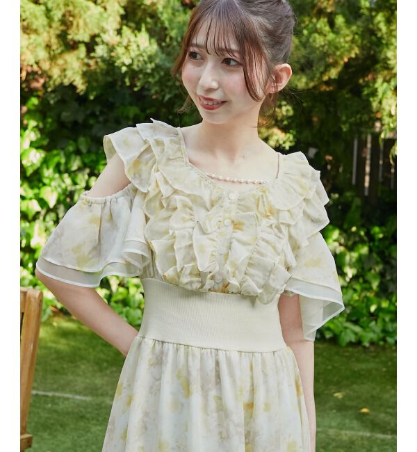  「マルチwayフリルコルセットワンピ」|ワンピース|