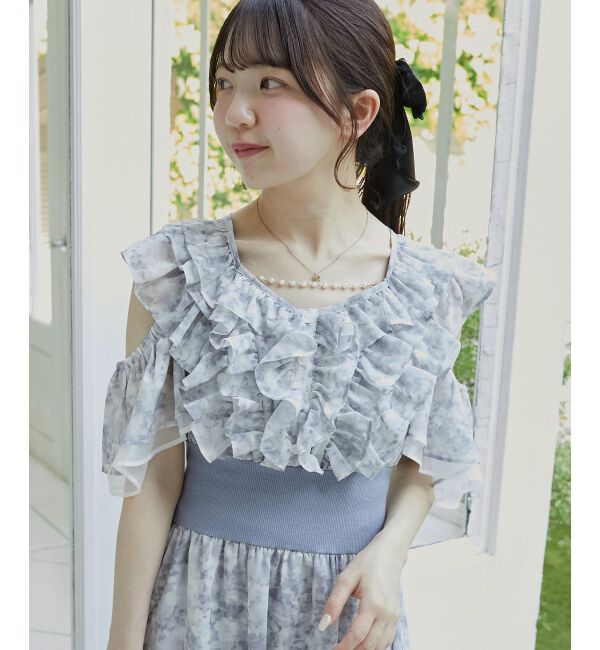  「マルチwayフリルコルセットワンピ」|ワンピース|