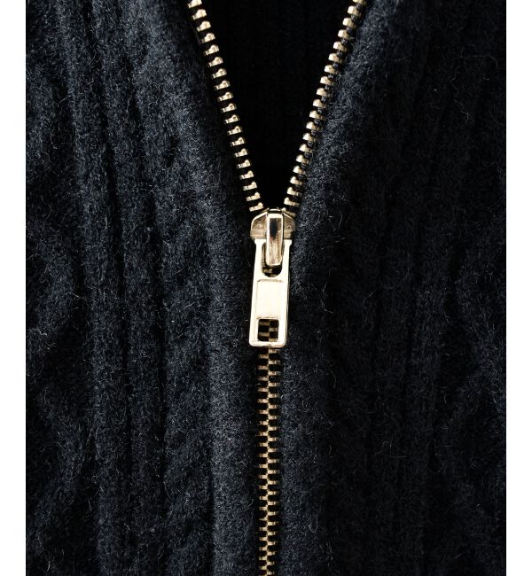  「キラキラフード付きニットパーカー」|パーカー|