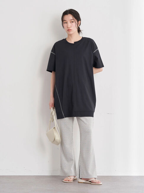 earth music&ecology「リメイクチュニック」|Tシャツ・カットソー|