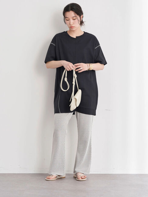 earth music&ecology「リメイクチュニック」|Tシャツ・カットソー|