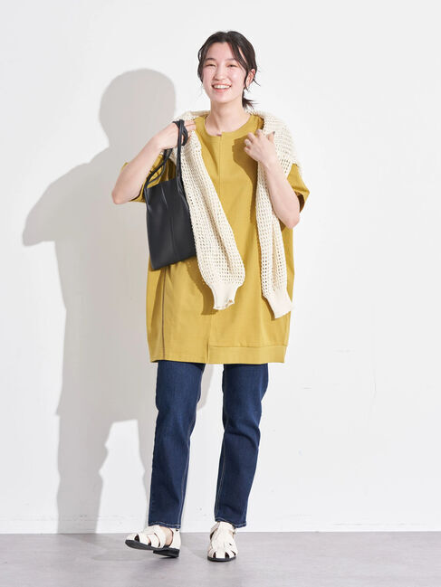 earth music&ecology「リメイクチュニック」|Tシャツ・カットソー|