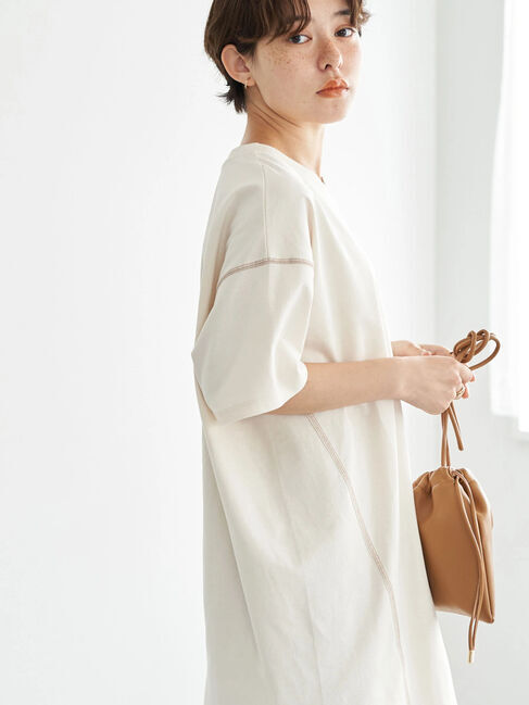 earth music&ecology「リメイクチュニック」|Tシャツ・カットソー|