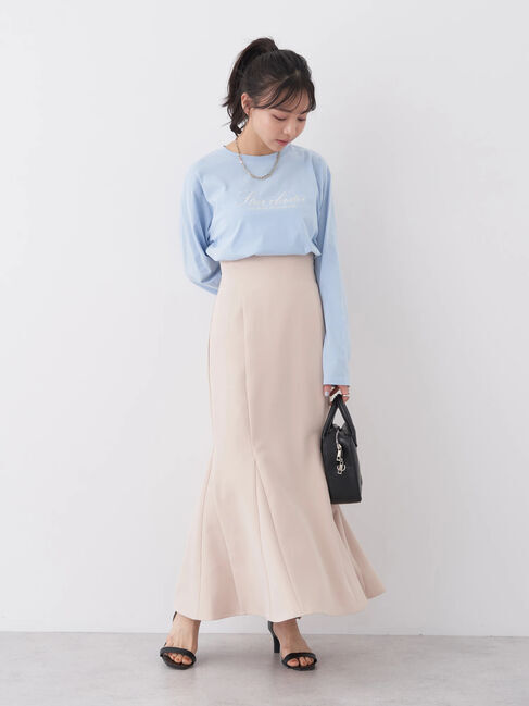 earth music&ecology「フレアマーメイドスカート」|フレア|