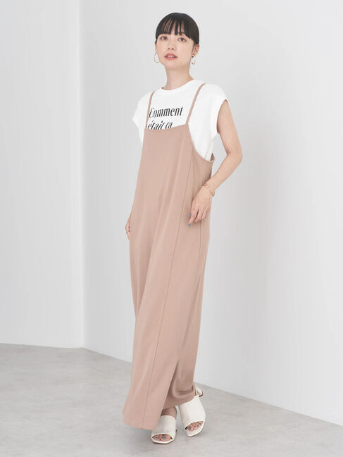 earth music&ecology「ポンチIラインキャミワンピース」|ワンピース|