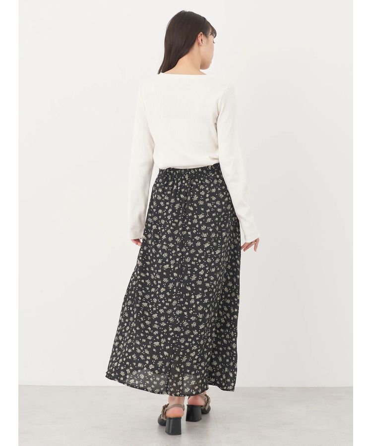 earth music&ecology「チェーンリブクルーネックプルオーバー」|Tシャツ・カットソー|