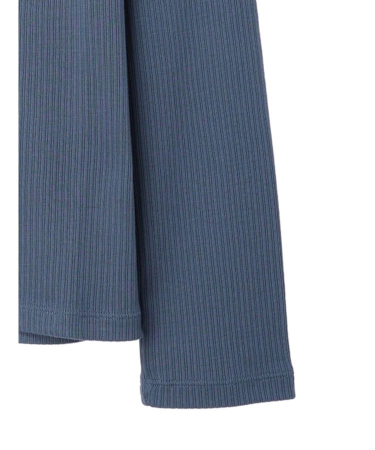 earth music&ecology「チェーンリブクルーネックプルオーバー」|Tシャツ・カットソー|