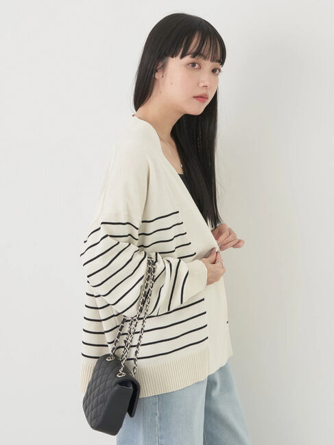 earth music&ecology「UVカット加工BIGカーディガン」|カーディガン|