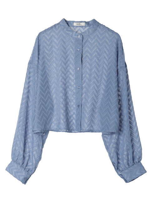 earth music&ecology「ギザギザショートシャツ」|シャツ・ブラウス|