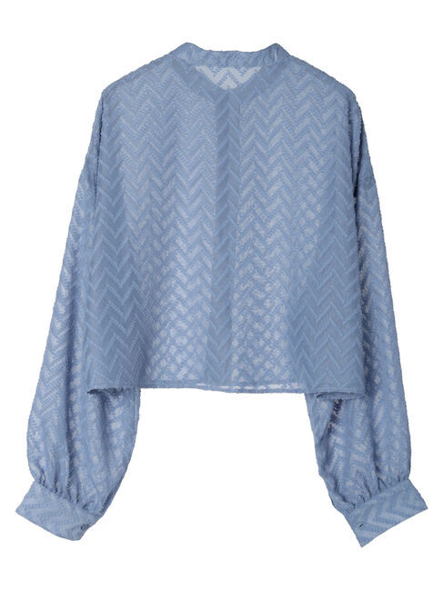 earth music&ecology「ギザギザショートシャツ」|シャツ・ブラウス|