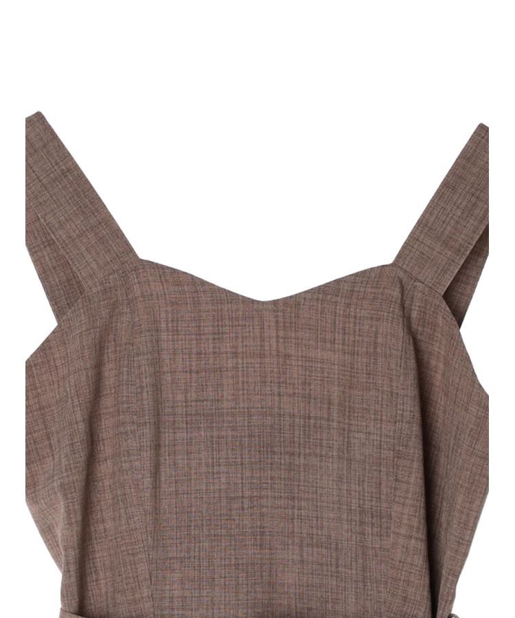 earth music&ecology「ベルト付きパネルラインワンピース」|ワンピース|