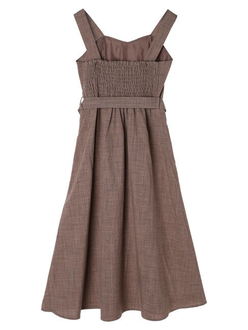 earth music&ecology「ベルト付きパネルラインワンピース」|ワンピース|