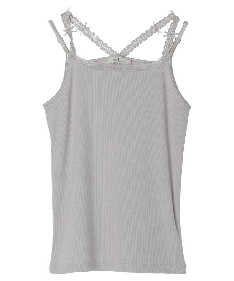 earth music&ecology「リボンホルターネックキャミソール」|インナー|