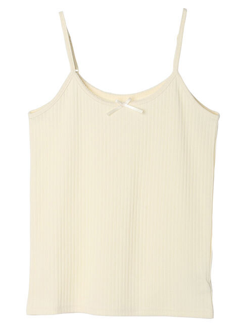 earth music&ecology「フロントプチリボンキャミ」|インナー|Light yellow