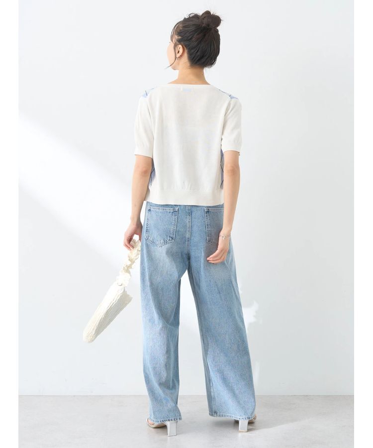 earth music&ecology「SET2点アーガイルカーディガン&times;タンク」|カーディガン|