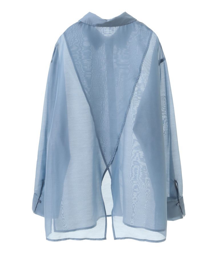 earth music&ecology「バックスリットシアーシャツ」|シャツ・ブラウス|