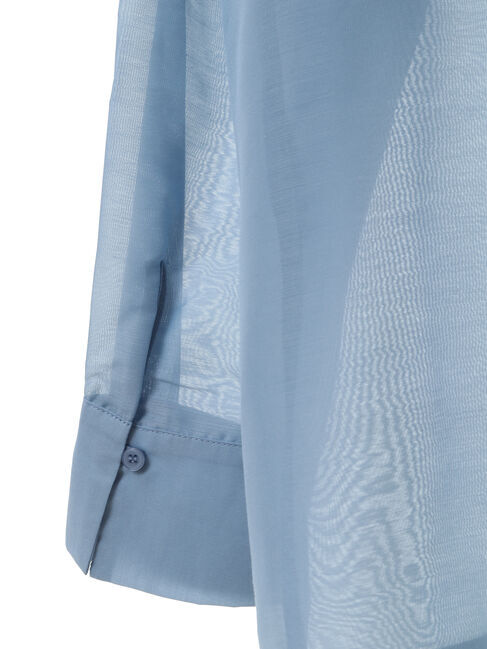 earth music&ecology「バックスリットシアーシャツ」|シャツ・ブラウス|