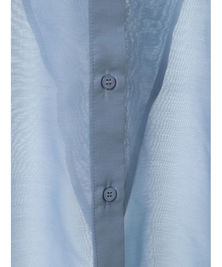 earth music&ecology「バックスリットシアーシャツ」|シャツ・ブラウス|