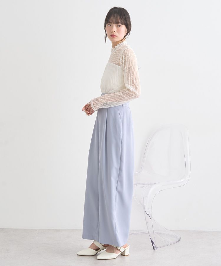 earth music&ecology「レースドッキングプルオーバー」|Tシャツ・カットソー|