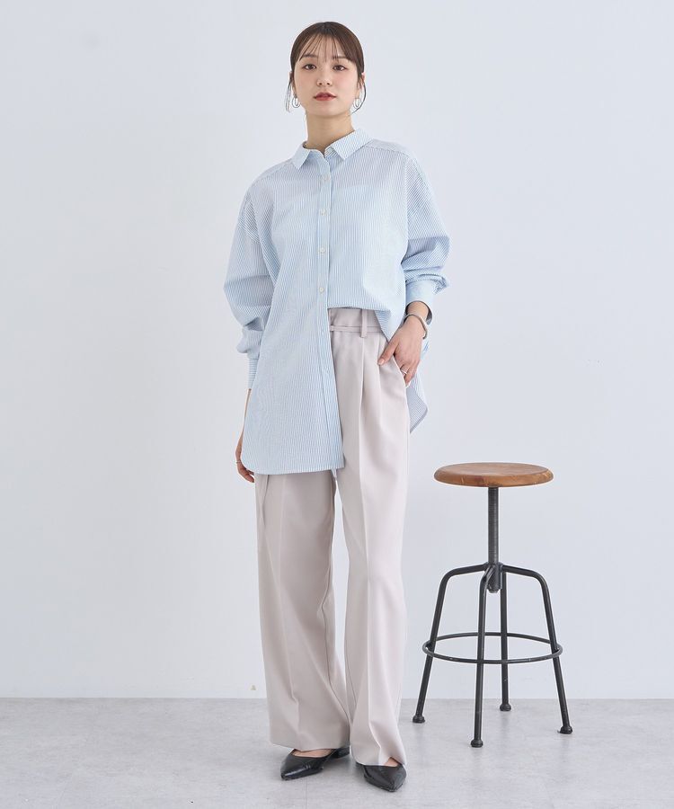 earth music&ecology「サッカーレギュラーシャツ」|シャツ・ブラウス|