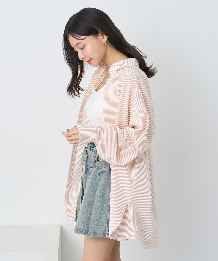 earth music&ecology「サッカーレギュラーシャツ」|シャツ・ブラウス|