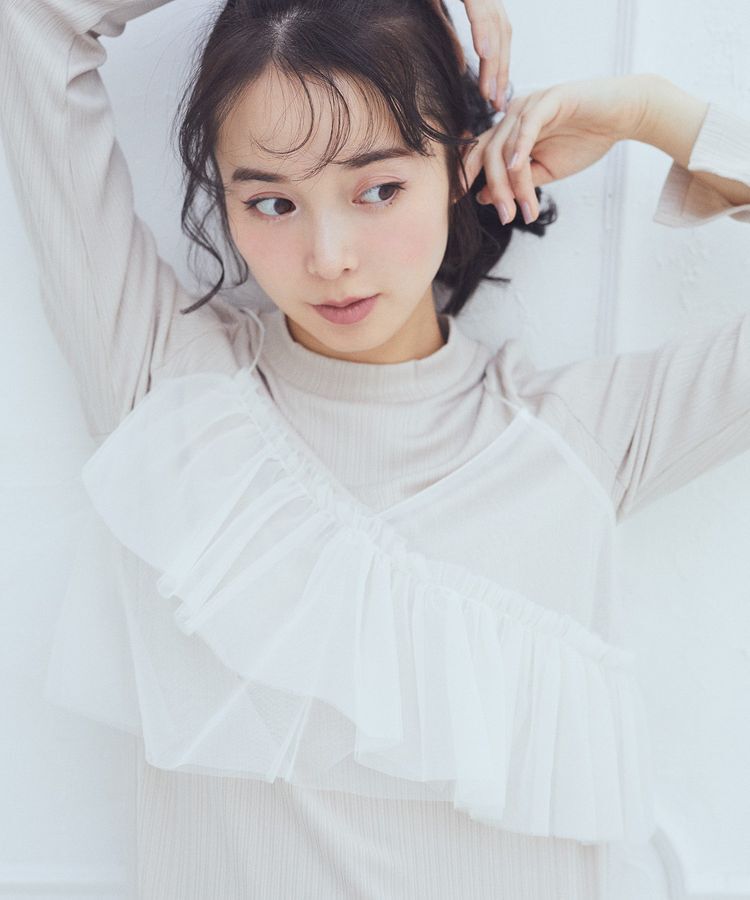 earth music&ecology「SET2点アシメチュールビスチェ＋ワンピース」|ワンピース|