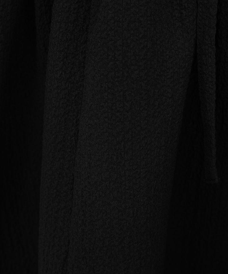 earth music&ecology「バックリボンパフスリーブミニワンピース」|ワンピース|