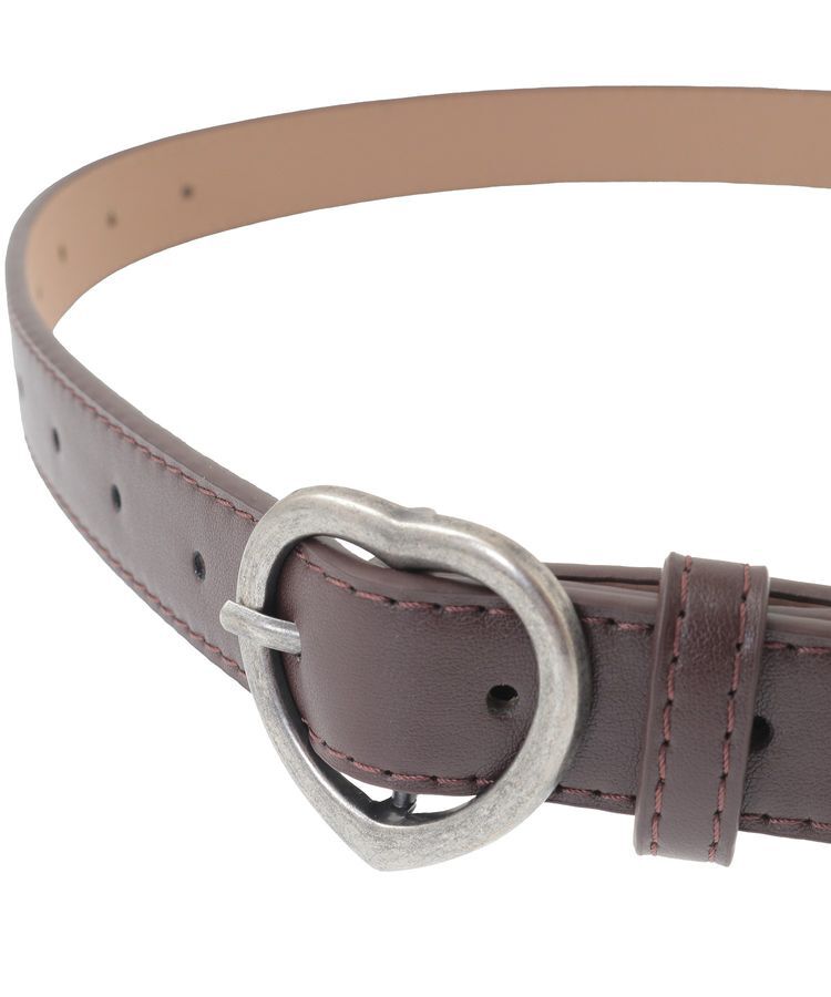 earth music&ecology「ハートバックルベルト」|ベルト|