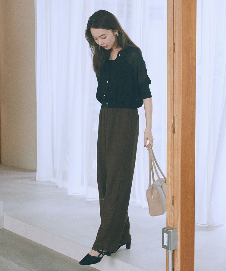 earth music&ecology「シアードルマンカーディガン」|カーディガン|