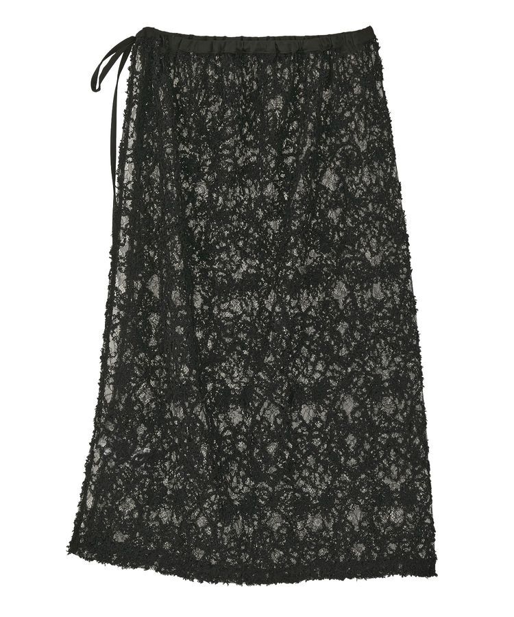 earth music&ecology「モールレースラップスカート」|スカート|