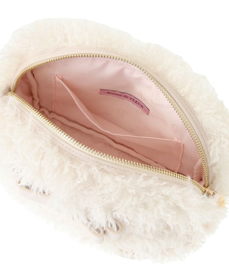 Maison de FLEUR「フェイクファーミニショルダーバッグ」|ショルダー・メッセンジャー|