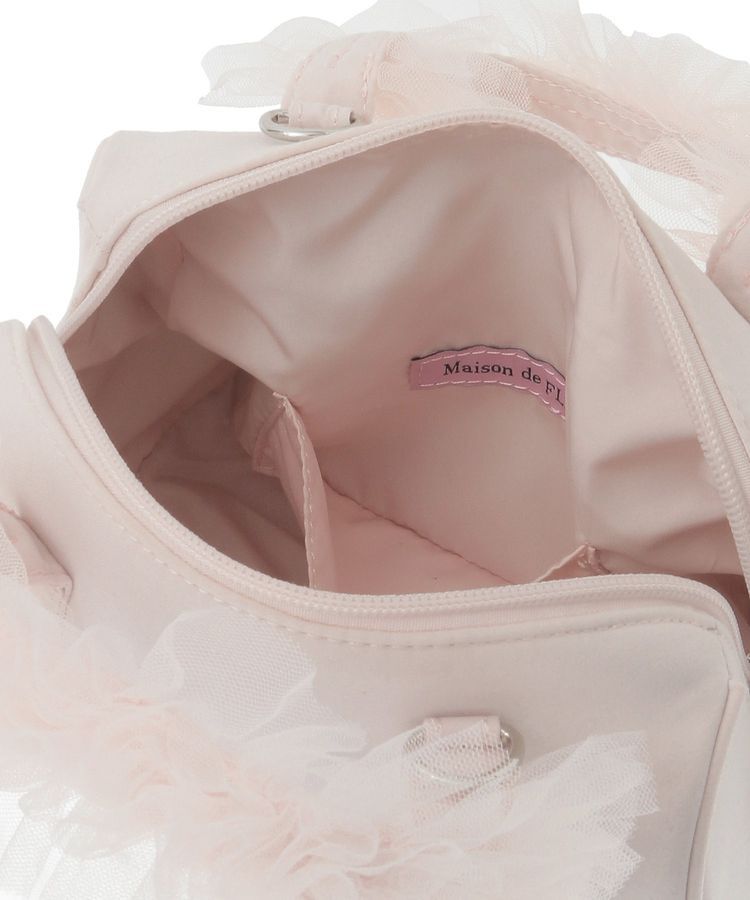 Maison de FLEUR「チュールハンドル2Wayボストンバッグ」|トートバッグ|