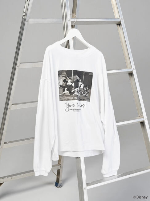  「ART長袖Tシャツ/Disney」|Tシャツ・カットソー|